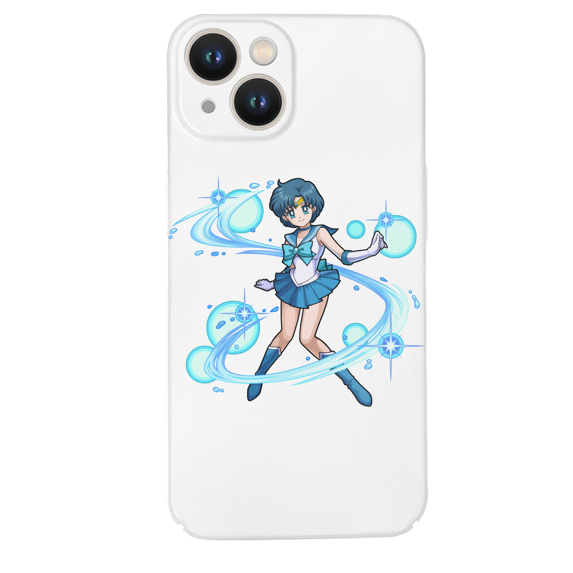 （画像用） 美少女戦士セーラームーン 水野 亜美 みずの あみ Sailor Moon Mizuno Ami 【iPhone 14シリーズ対応】ハードケース